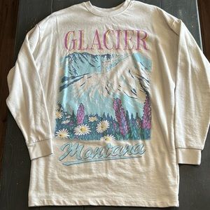 Cream sweater shirt dress